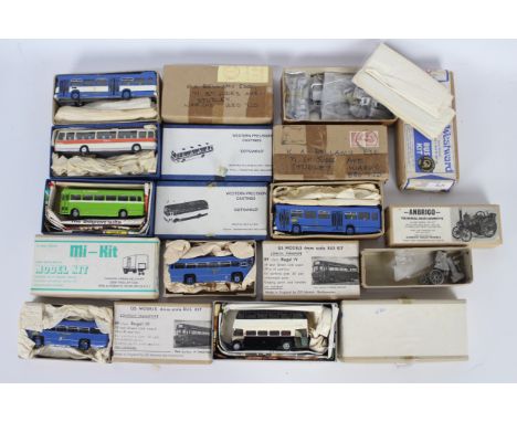 Anbrico - Westward - Pirate - Western Precision Castings - 10 x boxed bus models in 1:76 scale including AEC Regent V, Bedfor