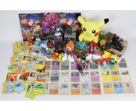 Pokemon - Funko - Disney - A collection of mostly Pokemon items including approx 250 loose cards, 3 x unused collectors album
