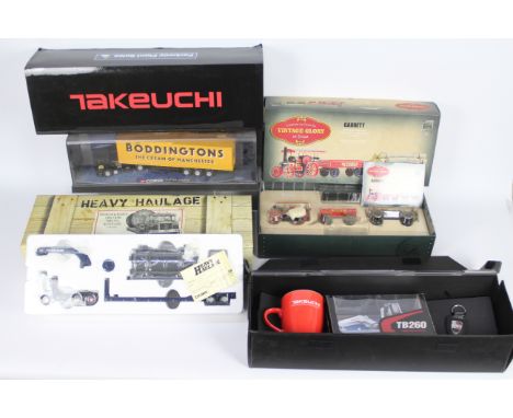 Corgi, Other - Four boxed diecast vehicles in various scales. Lot includes Corgi Vintage Glory Limited Edition #80305 Garret 