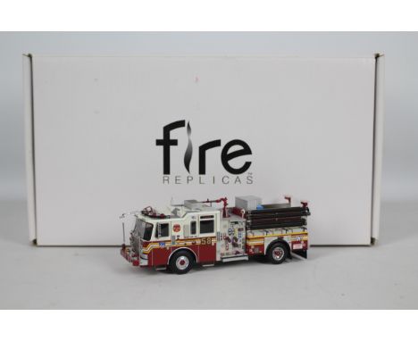 Fire Replicas - A boxed limited edition KME Severe Service Pumper Engine number 58 in FDNY livery in 1:50 scale. # FR029-58. 