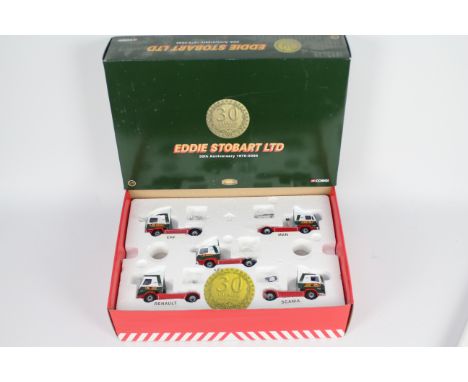 Corgi - A boxed Corgi #76901 Limited Edition 'Eddie Stobart Ltd. 30th Anniversary 1970-200' set. The set containing five trac