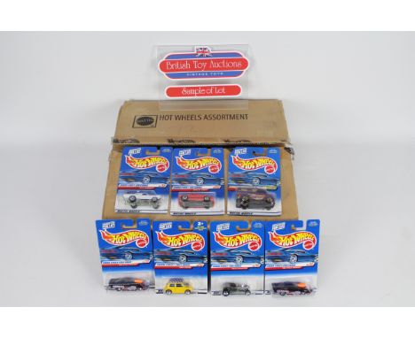 Hot Wheels - A 72 x car Hot Wheels Assortment Box from 1999 which includes models from the Circus On Wheels collection, the T