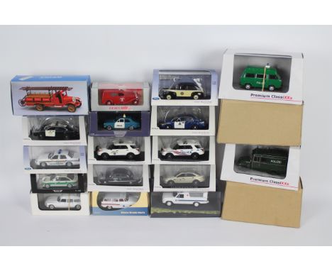 First Response Replicas - Premium Classixxs - Conrad - 17 x boxed Emergency Vehicles in 1:43 scale including limited edition 