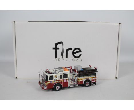 Fire Replicas - A boxed limited edition KME Severe Service Pumper Engine number 211 in FDNY livery in 1:50 scale. # FR029-211