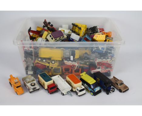 Siku, Majorette, Britains, Corgi, Matchbox, Others - Over 50 unboxed predominately diecast model vehicles and plastic models 