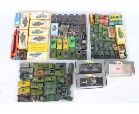 Matchbox - Airfix - Majorette - Gama - A collection of 80 plus small vehicles including Matchbox # 3 Antar Tank Transporter &