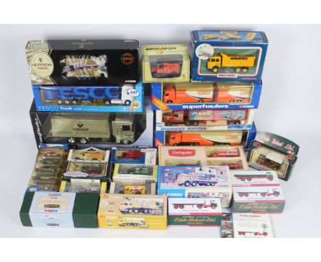 Corgi, Matchbox, Lledo, Atlas Editions, Others - Over 20 boxed diecast model vehicles in various scales. Lot includes Atlas e