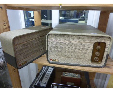 A E.A.R. record player and radio