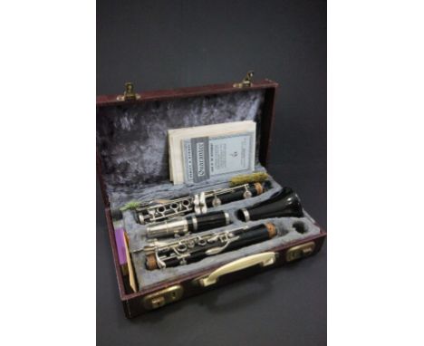 Cased Regent clarinet