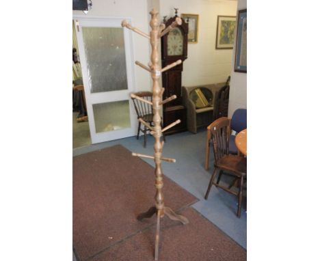 French Wooden Peg Cloak stand