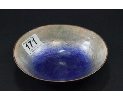 Vintage enamel bowl marked Paolo De Poli
