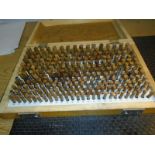 Pin Gages Model M-2 Minus .251” to .500” New / Open Box