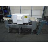 Thermo Goring Kerr Metal Detector 10” x 8” Opening Conveyor W/ Kiwi 450 Case Coder