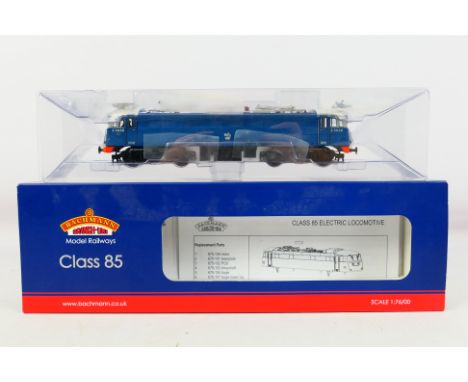 Bachmann - A boxed OO gauge Bachmann 21DCC #33-676 Type AL5 electric locomotive Op.No.E3058 in BR electric blue livery. Model