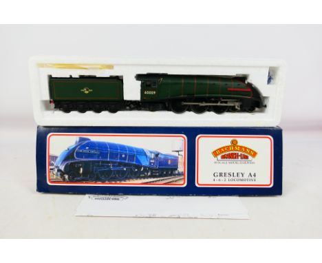 Bachmann - A boxed OO gauge Bachmann #31-951 Class A4 4-6-2 steam locomotive and tender Op.No. 60009 'Union of South Africa i