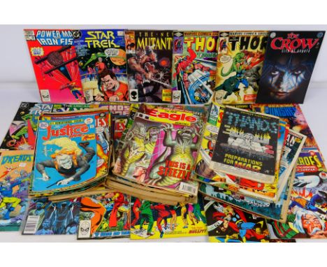 Marvel - DC - Others - Over 80 comics from various ages predominately British editions.  Lot includes New Mutants #29 Marvel 