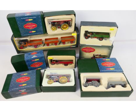 Corgi - 6 x 1:50 scale vehicles from the the Vintage Glory Series to include #CC20205 Foden Dropside with 2 Trailers and Barr