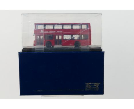 Resin Specialist - A boxed 1/76 scale #RES7001B East London Coaches-SP2 DAF Optare Spectre (64 of 200). Item appears to be mi