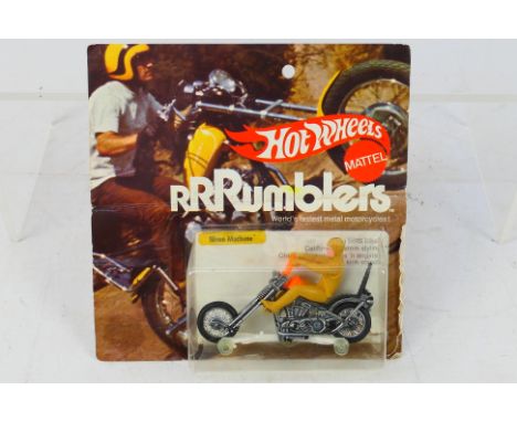 Mattel - Hot Wheels - A factory sealed Blister packed Rumblers Mean Machine (#0910). Item appears mint in its blister. The bl
