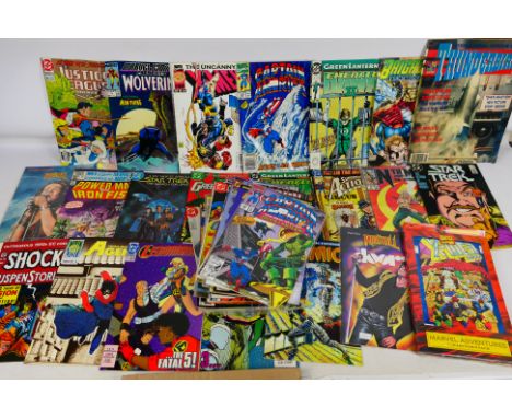 Marvel - DC - Others - Over 50 comics from various ages. Lot includes Captain America #384 Marvel 1991; Uncanny X-Men #339 Ma