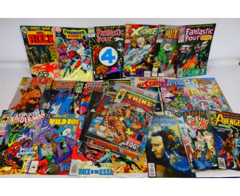 Marvel - DC - Others - Over 50 comics from various ages.  Lot includes Young All-Stars #5 DC 1987; Justice League America #54