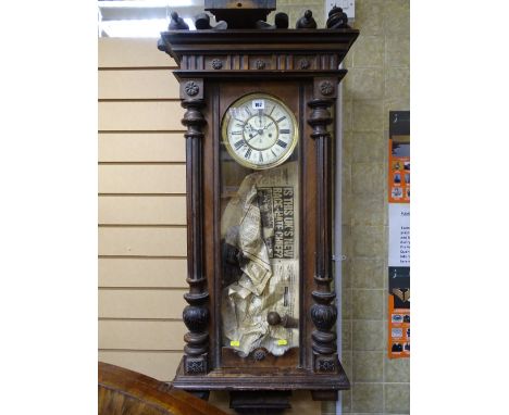 Vienna wall clock for restoration