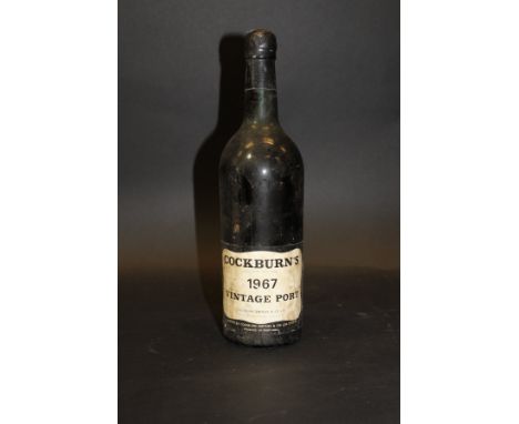 Three bottles Cockburn's Vintage Port 1967