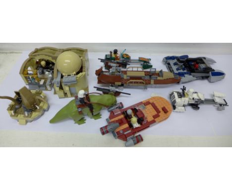 Lego Star Wars figures, building, craft, etc.