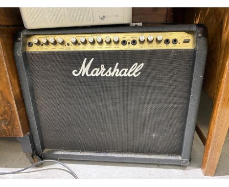 A Marshall amplifier -- Seems to work but have not been PAT tested and are sold as non functioning collectors' items