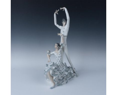 Glossy finish; Lladro backstamp. Artist: Fulgencio GarciaIssued: 1969 - 1993Dimensions: 13''L x 6.5''W x 19.5''HManufacturer: