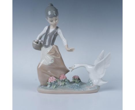 Glossy finish; Lladro backstamp. Includes the original box, dimensions: 10''L x 12.5''W x 5.75''HArtist: Juan HuertaIssued: 1