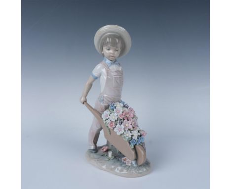 Glossy finish; Lladro backstamp. Includes the original box, dimensions: 9.5''L x 13''W x 8''H. Artist: Francisco CatalaIssued