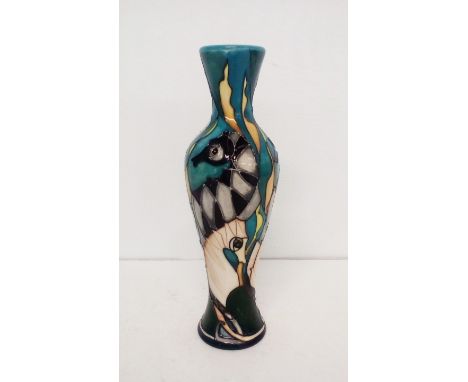 Moorcroft vase in the 'Marine Magic' pattern, height 20cm 