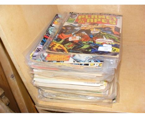 Various collectable 1970's comics including Star Wars and Planet of the Apes, etc.