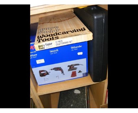 Various tools including drill