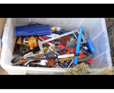 A box of good quality tools