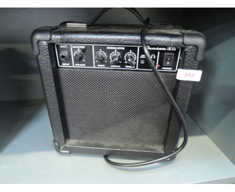 A Benson practice amplifier