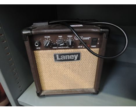 A Laney Acoustic practice amplifier