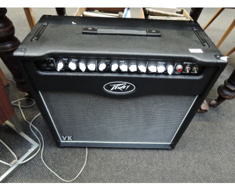 A Peavey ValveKing 50 amplifier 