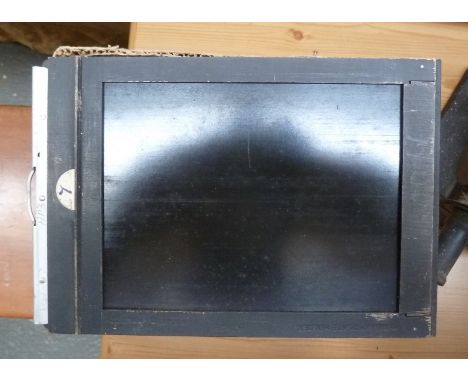 9 vintage photography plate holders