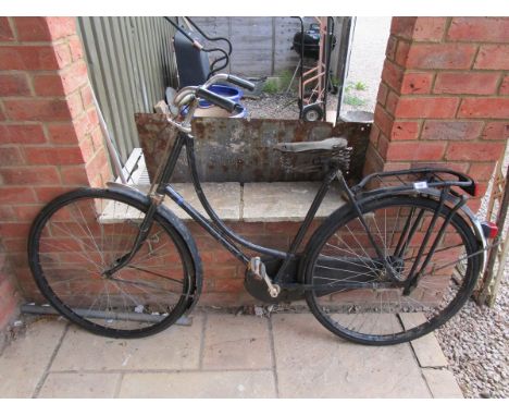Vintage push bike 