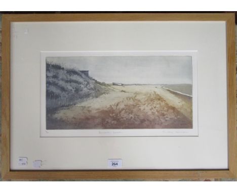L/E signed print - Dunwich Beach 