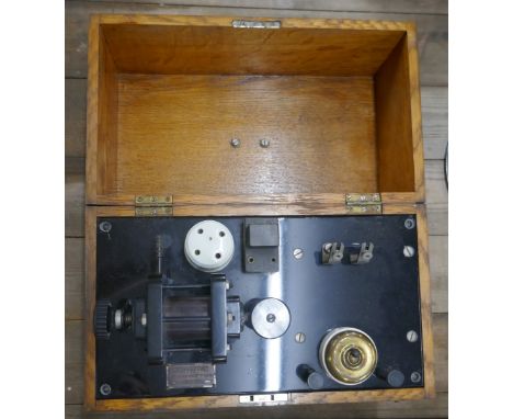 Vintage medical electric shock machine 