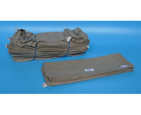Collection of vintage army kit bags 