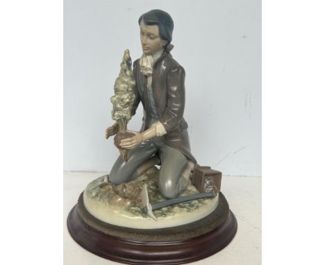 Lladro 5733 Horticulturist with box Height 25 cm including stand 