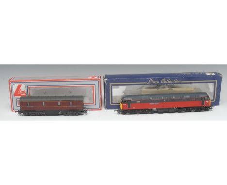 Lima Models OO Gauge 204959 Class 47 locomotive "Lady Diana Spencer", red and black parcels livery, No.47 712, limited editio