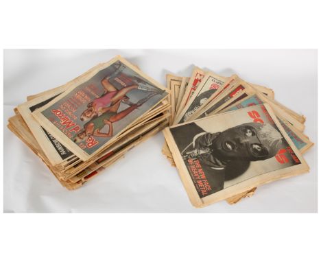 A collection of NME, Melody Maker and Sounds magazines from 1976-1982. 42 issues in total. Featuring artists: Bobby Womack, A