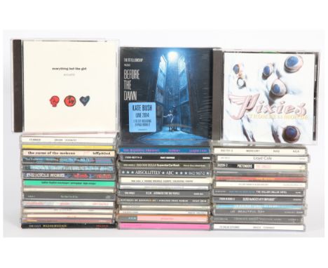 A collection of 1980's and 1990's Alternative Rock and Pop CD Albums and CD Singles. Includes artists: Kate Bush, Crowded Hou