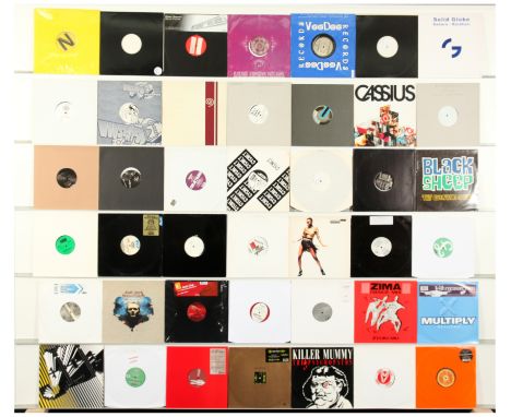 A Collection Of Dance, Techno And Electronic 12" Singles. Includes Artists: Joe Lewis, The Syndicate, Solid Globe, Solar Fact