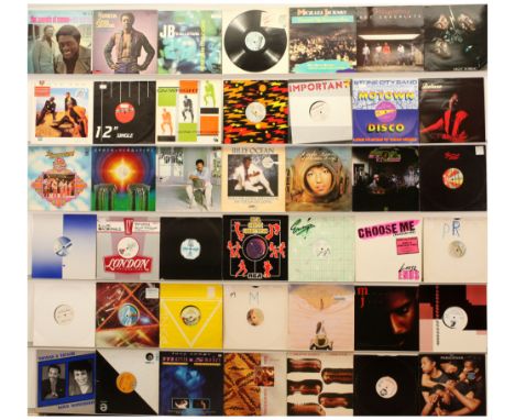 A collection of Funk/Soul/R&amp;B/Electronic LPs and 12" to include; James Brown, Chic, Joe Simon, Hot Chocolate, Michael Jac